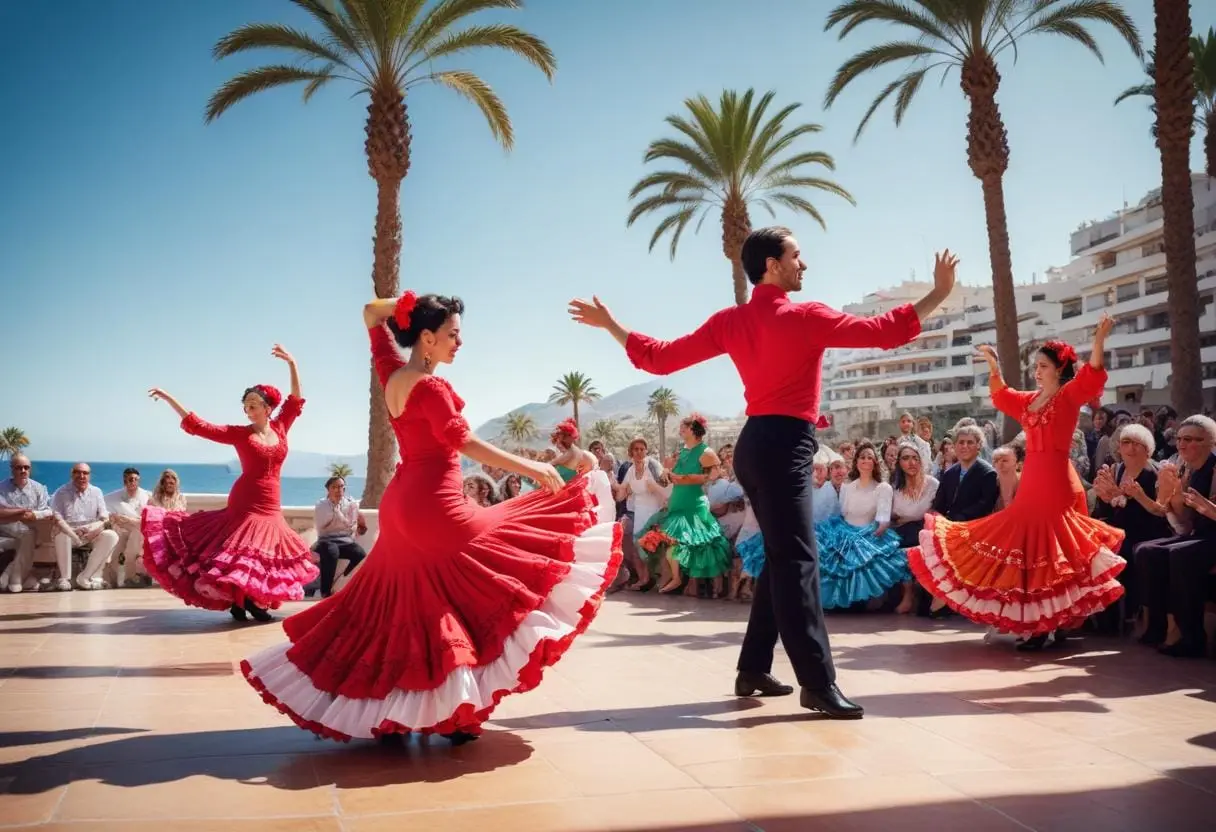 Upptäck traditionell dans i Benalmádena – en fest för alla! illustration